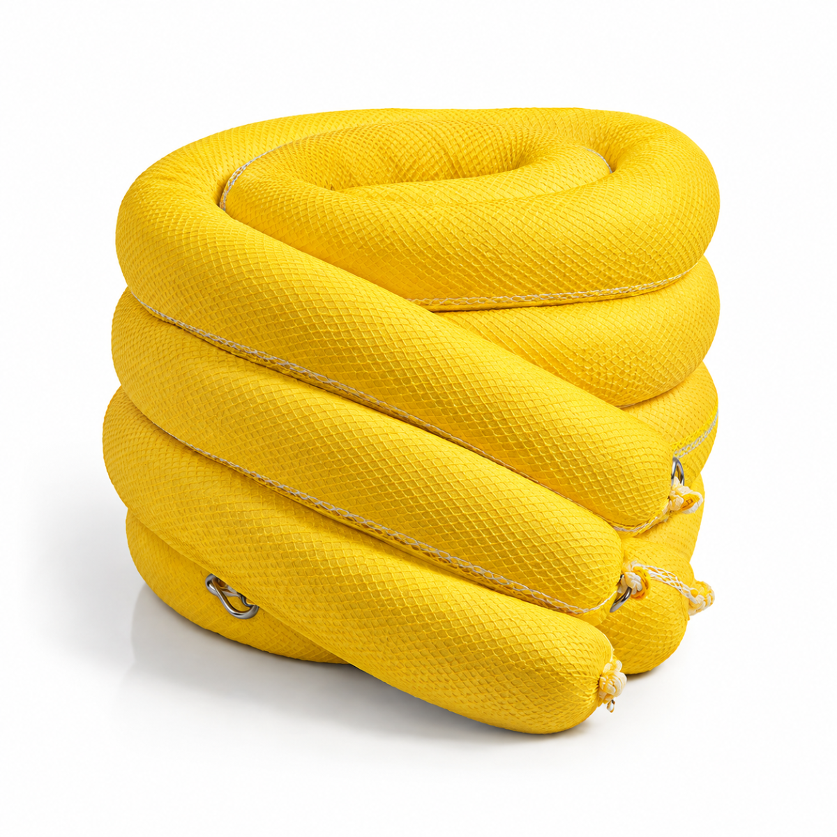 HUG 12cm x 3m Chemical Absorbent Marine Booms | Pack of 4 Spill Containment Booms