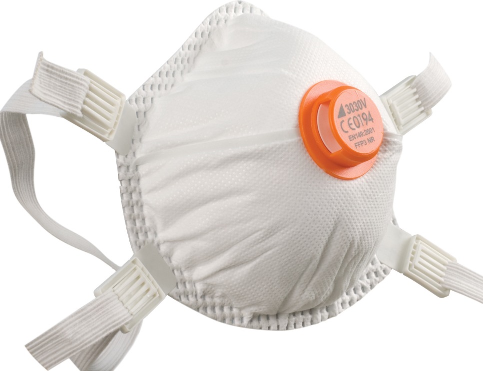 FFP3 Valved Respiratory Mask