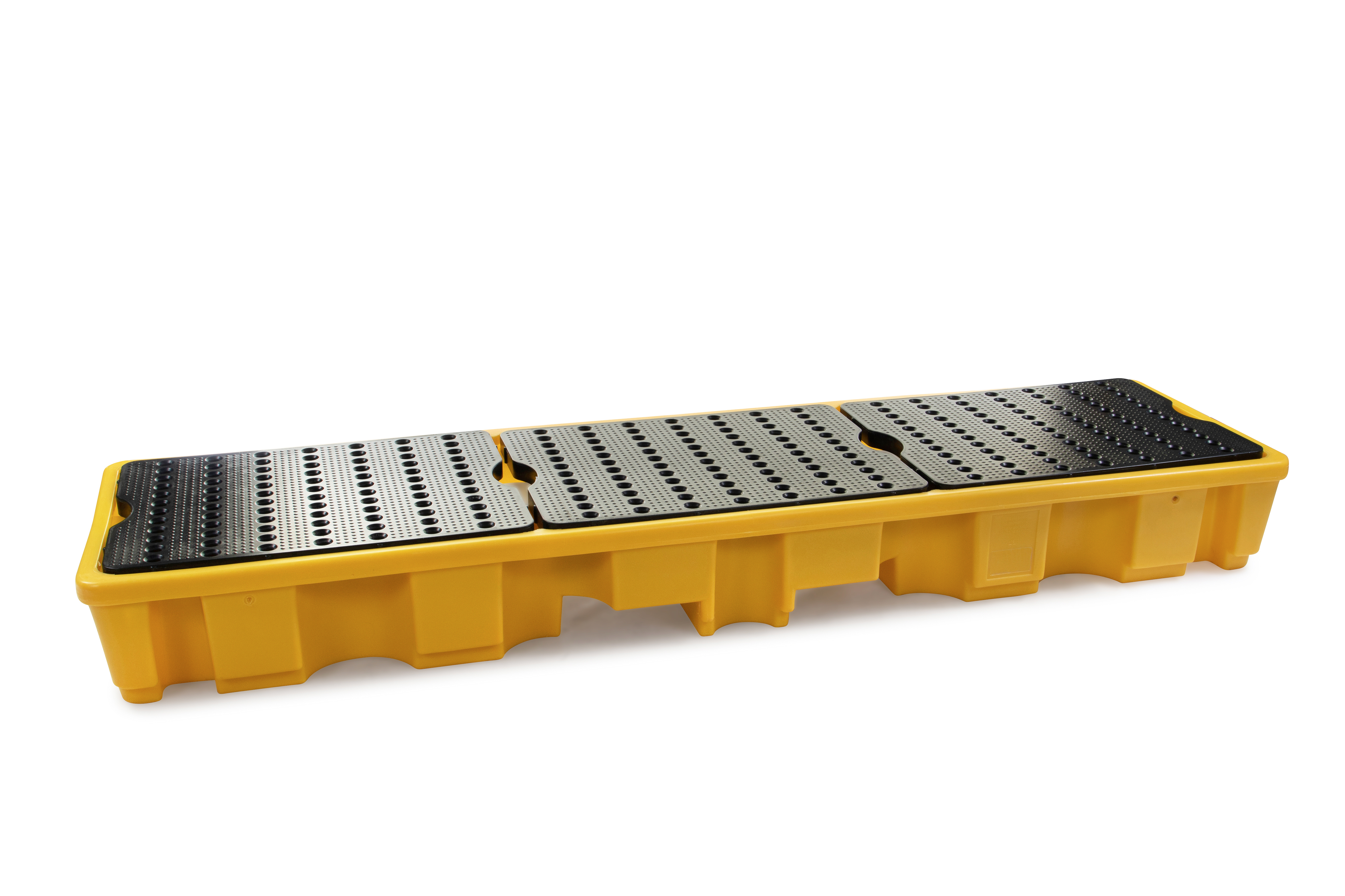 Bunded Spill Pallet For 4 x 205L Drums In A Line