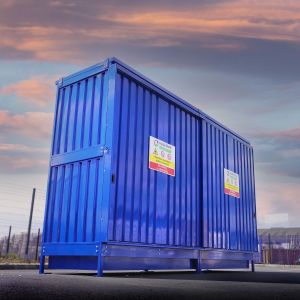 8 IBC Dual Purpose Bunded Storage Unit