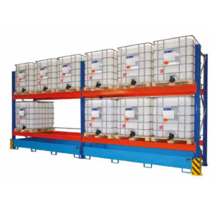 Environmental Racking - Extension shelf with 2 levels, shelf sump RW 2700-1*