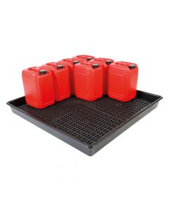 Drip Tray For 16 x 20 Litre Drums, With Container Grid 