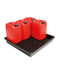 Drip Tray For 9 x 20 Litre Drums, With Container Grid