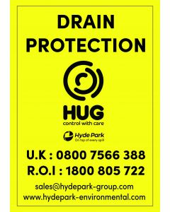Drain Protection Location Label