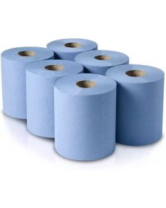 2 Ply Blue Roll Six Pack