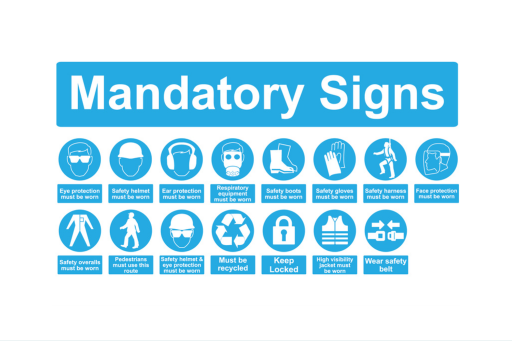 mandatory signs