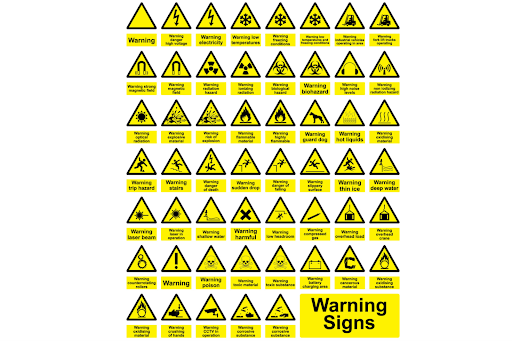 Types of safety signs explained - Hyde Park Environmental News